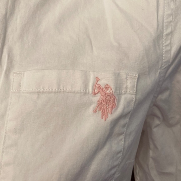 LAST CHANCE! American Polo Association White Dress Shirt - Picture 4 of 5